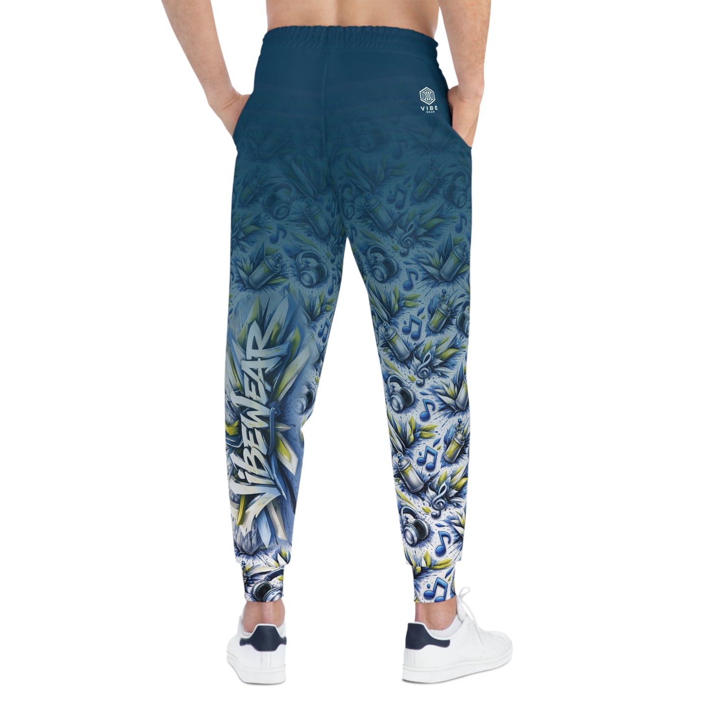 VIBEWEAR - "Easy Vibe" Athletic Joggers (AOP)
