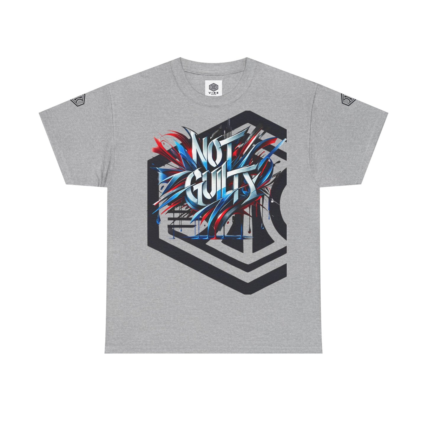 VIBEWEAR "Not Guilty" Unisex Heavy Cotton Tee