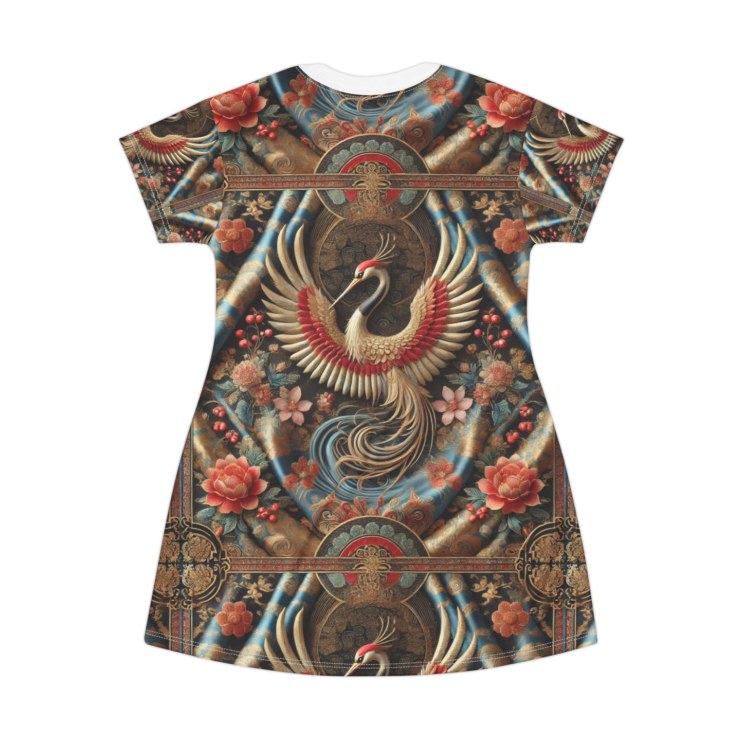 SPIRITS "Bird of Strength" T-Shirt Dress (AOP)