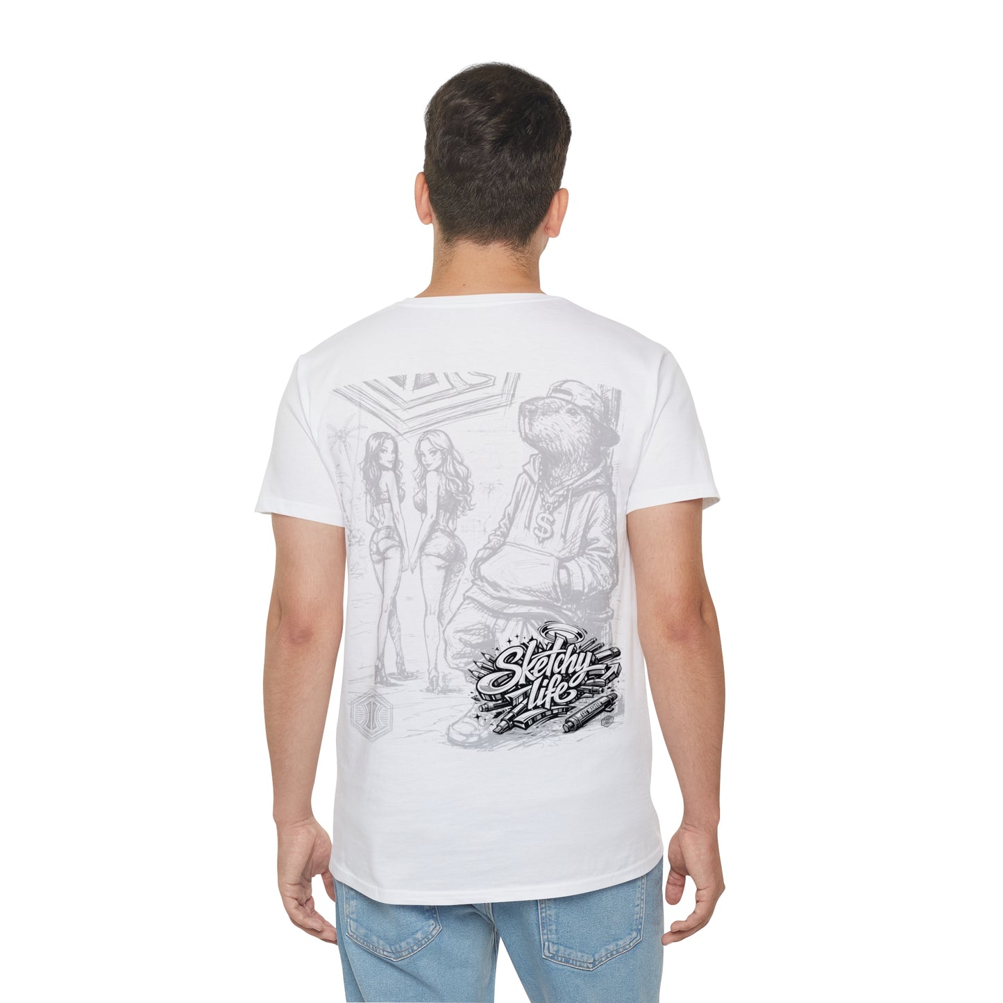VIBEWEAR - "Sketchy" Unisex Iconic T-Shirt