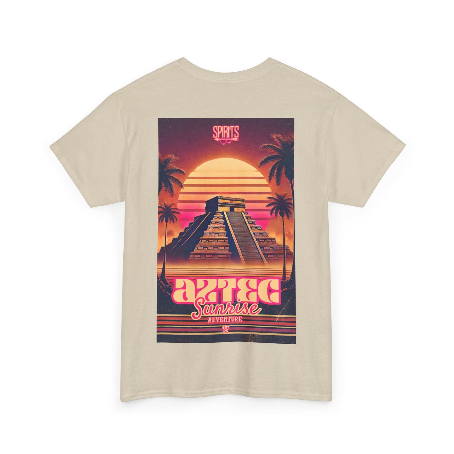 SPIRITS "Aztec Adventure" Unisex Heavy Cotton Tee