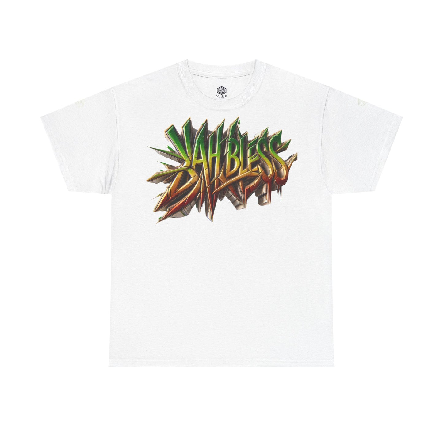 VIBEWEAR "Jah Bless" Unisex Heavy Cotton Tee