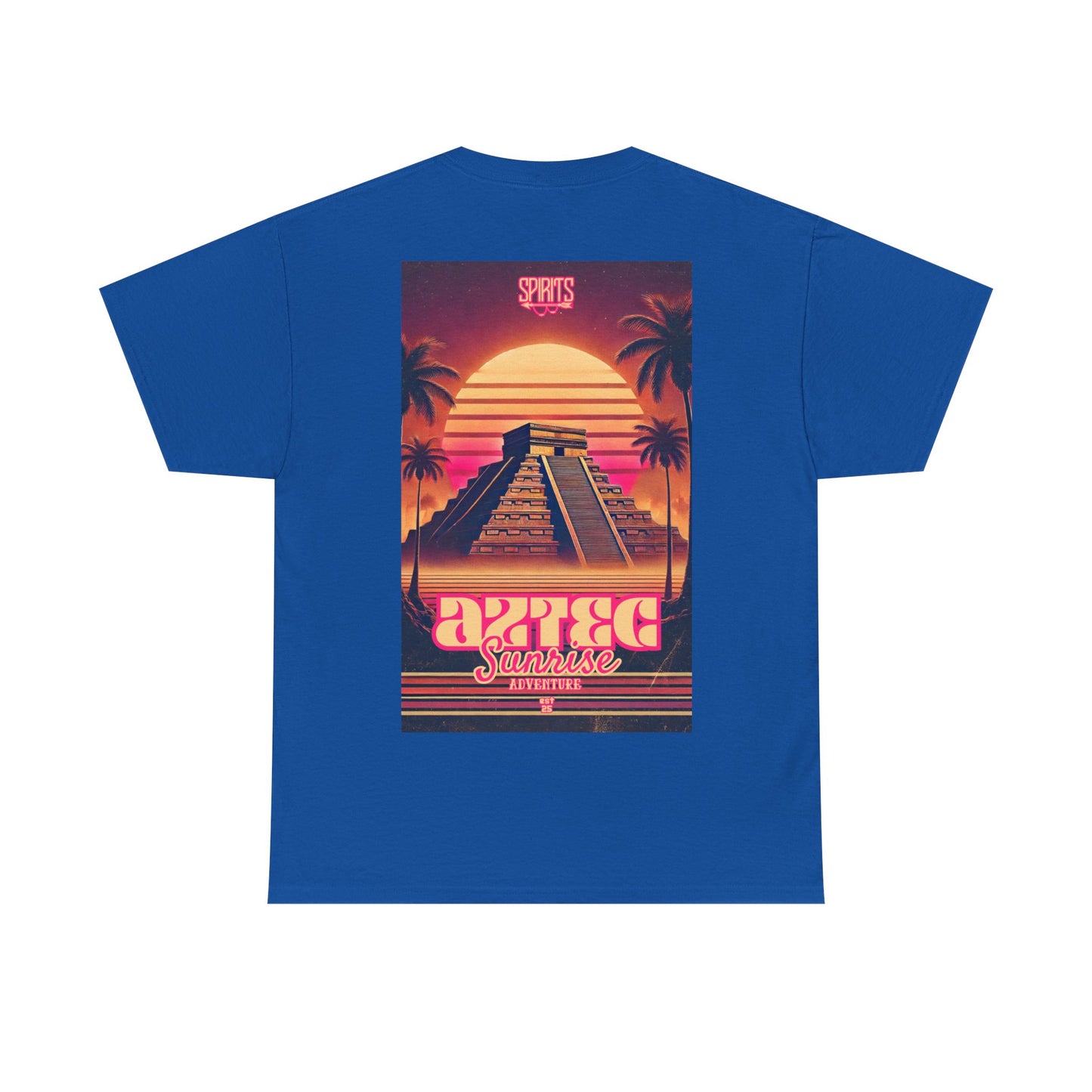 SPIRITS "Aztec Adventure" Unisex Heavy Cotton Tee