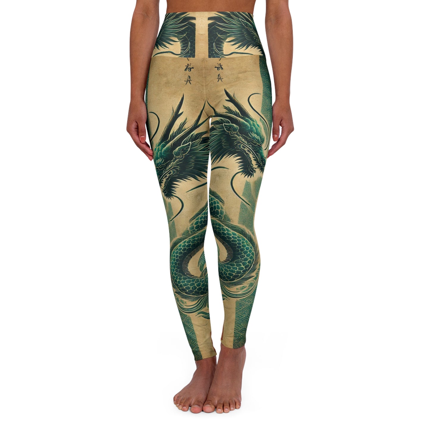 SPIRITS "Shinrin-yoku" High Waisted Yoga Leggings (AOP)