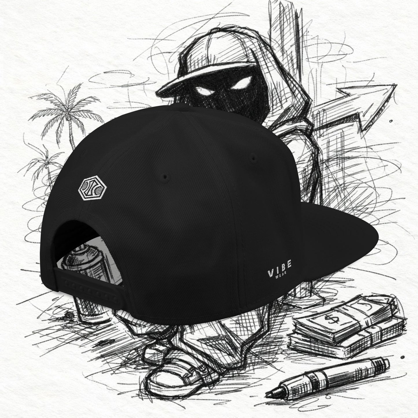Vibewear "Wild" Snapback (Embroidery)