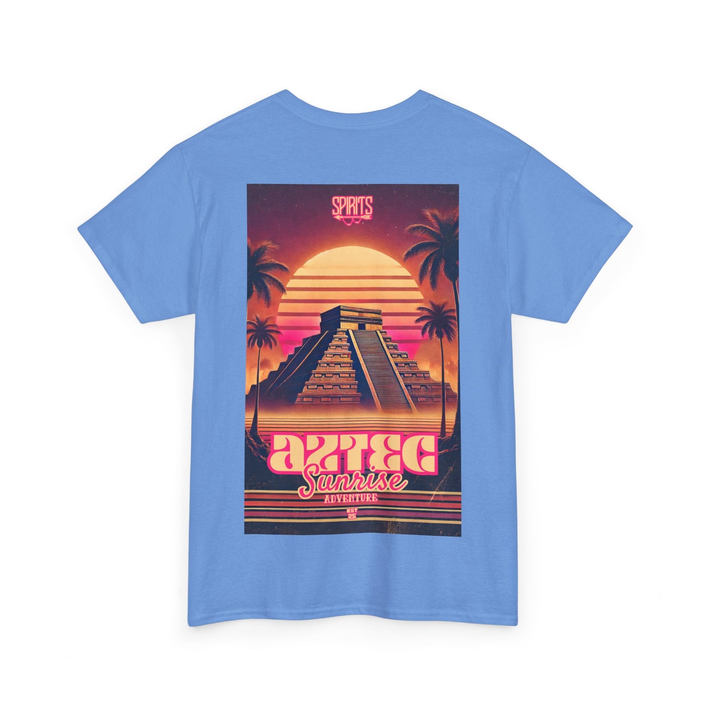 SPIRITS "Aztec Adventure" Unisex Heavy Cotton Tee