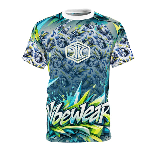 VIBEWEAR - "The good Times" Unisex Cut & Sew Tee (AOP)