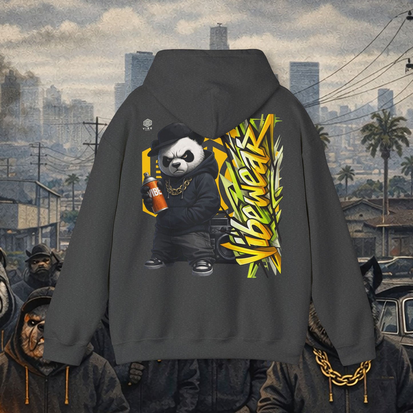 VIBEWEAR -  "HOOD VIBES ONLY" Unisex Heavy Blend™ Hooded Sweatshirt