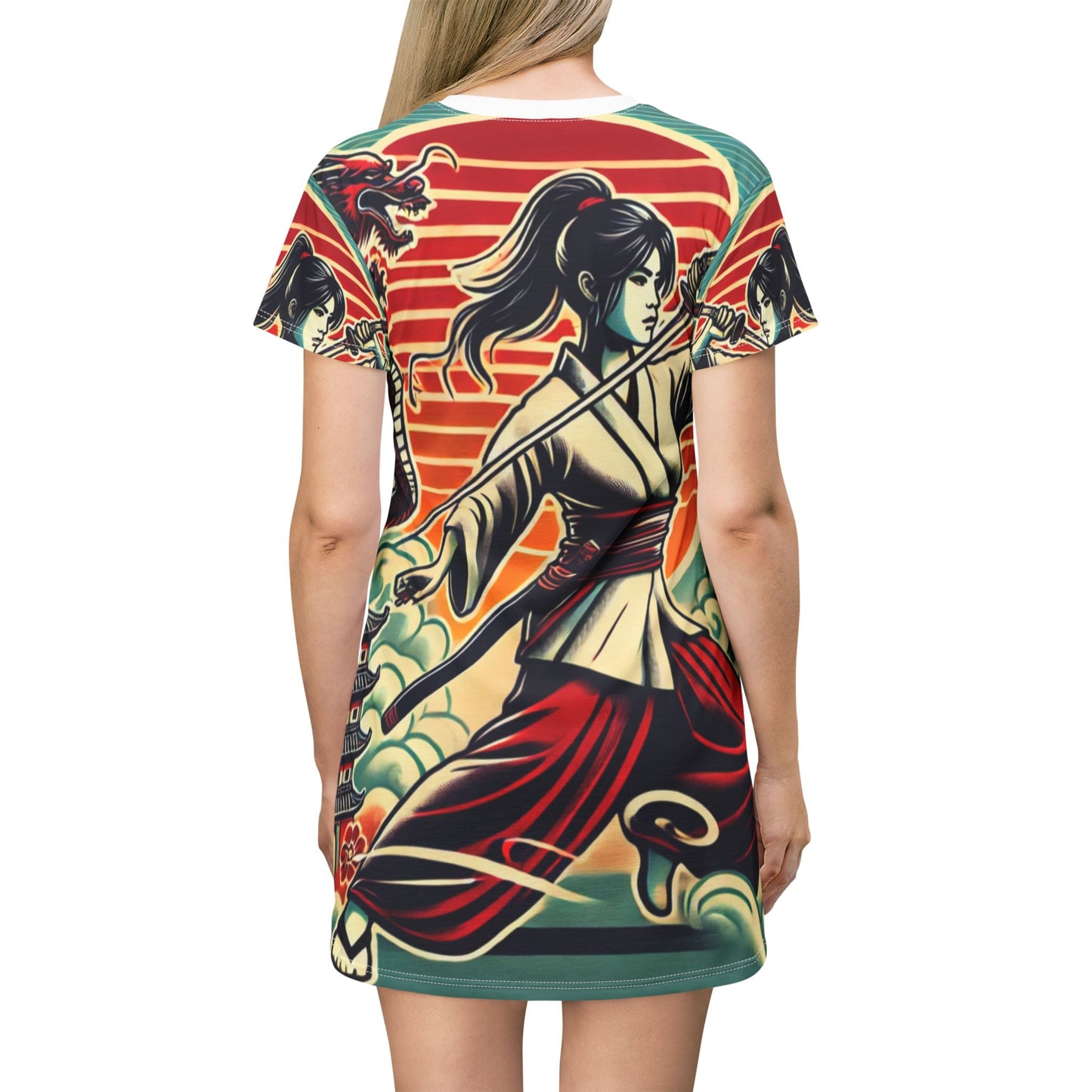 SPIRITS "Mastery" T-Shirt Dress (AOP)