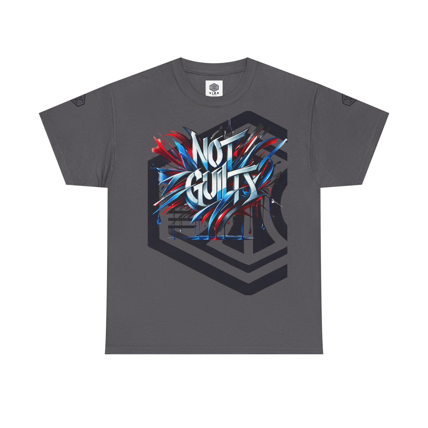 VIBEWEAR "Not Guilty" Unisex Heavy Cotton Tee