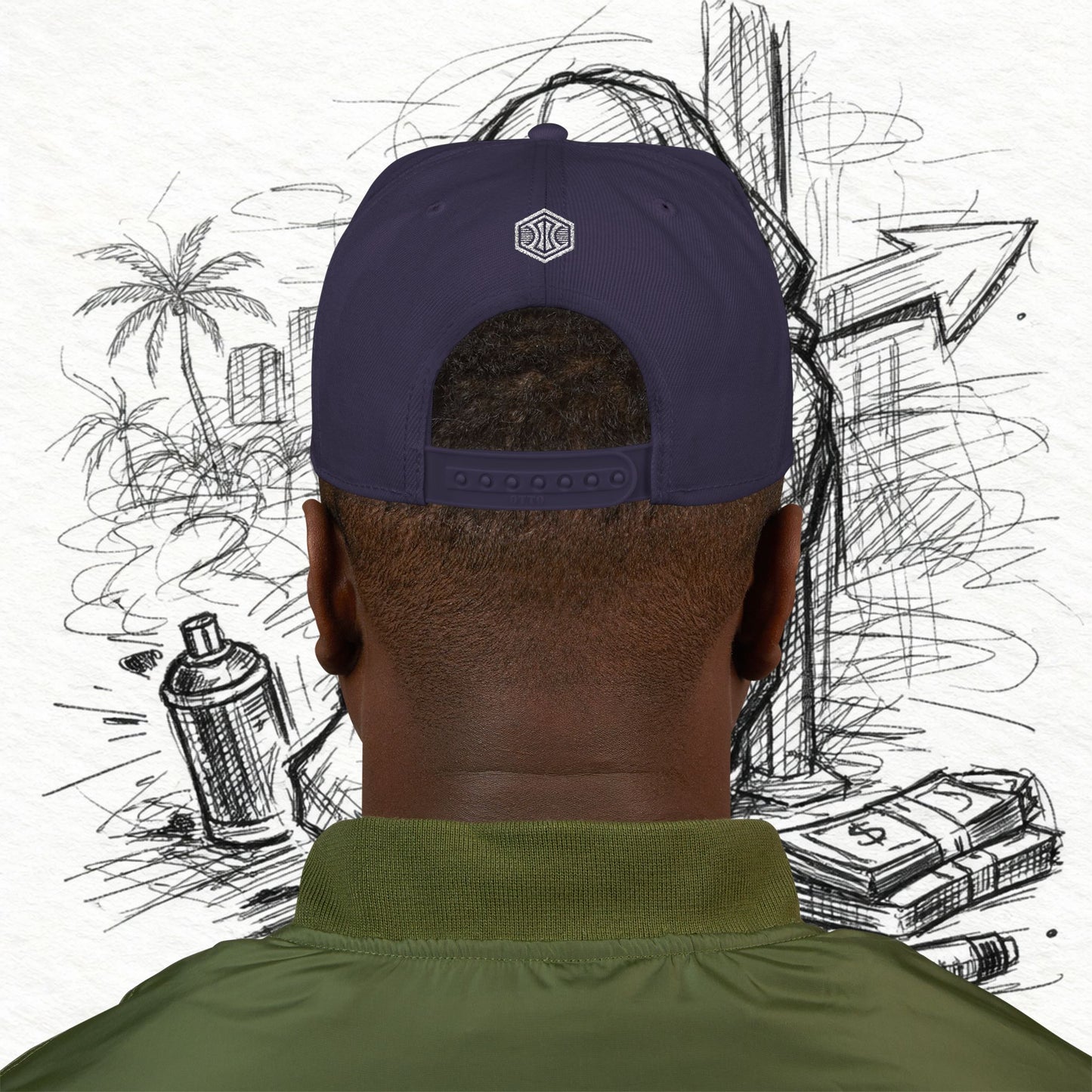 Vibewear "Wild" Snapback (Embroidery)