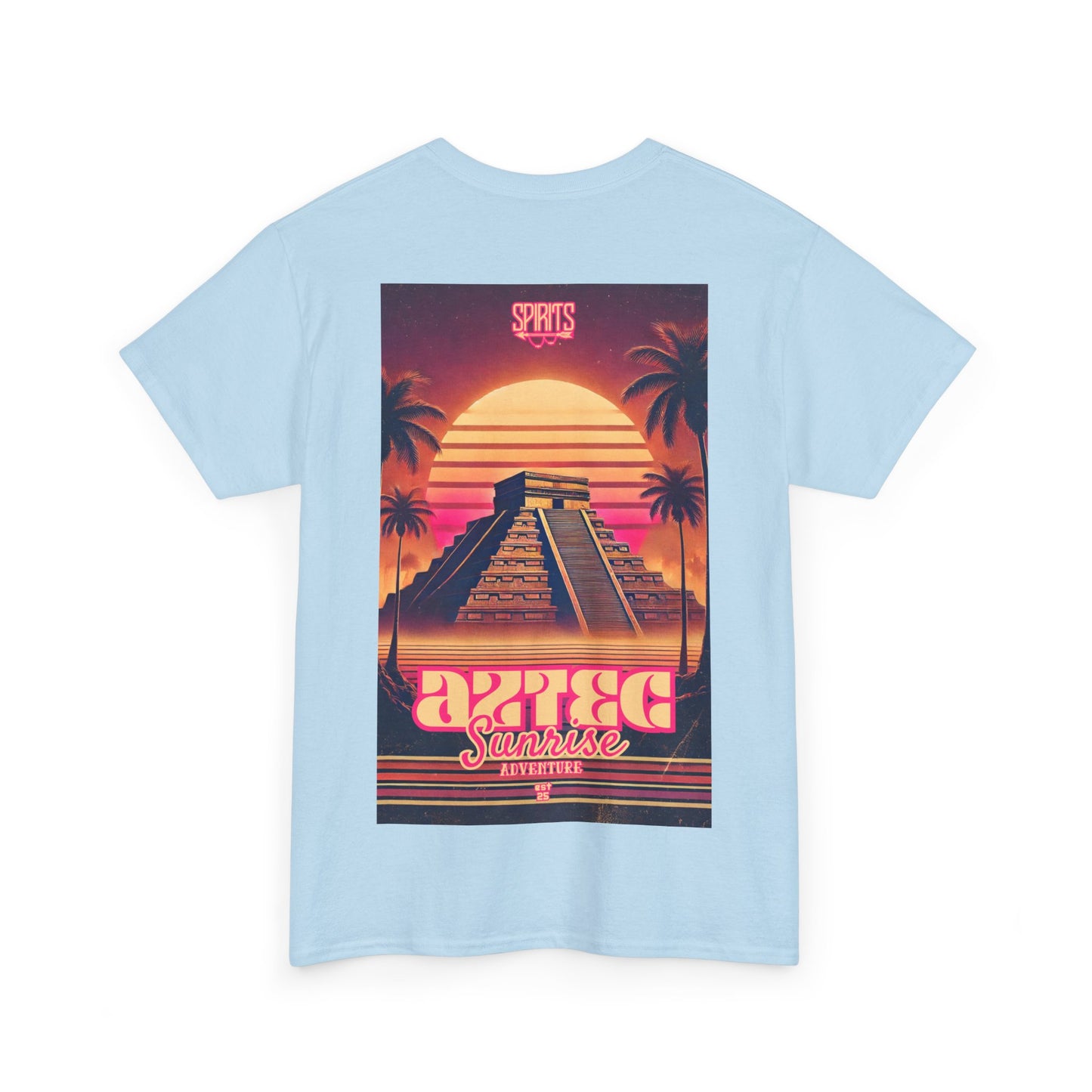 SPIRITS "Aztec Adventure" Unisex Heavy Cotton Tee