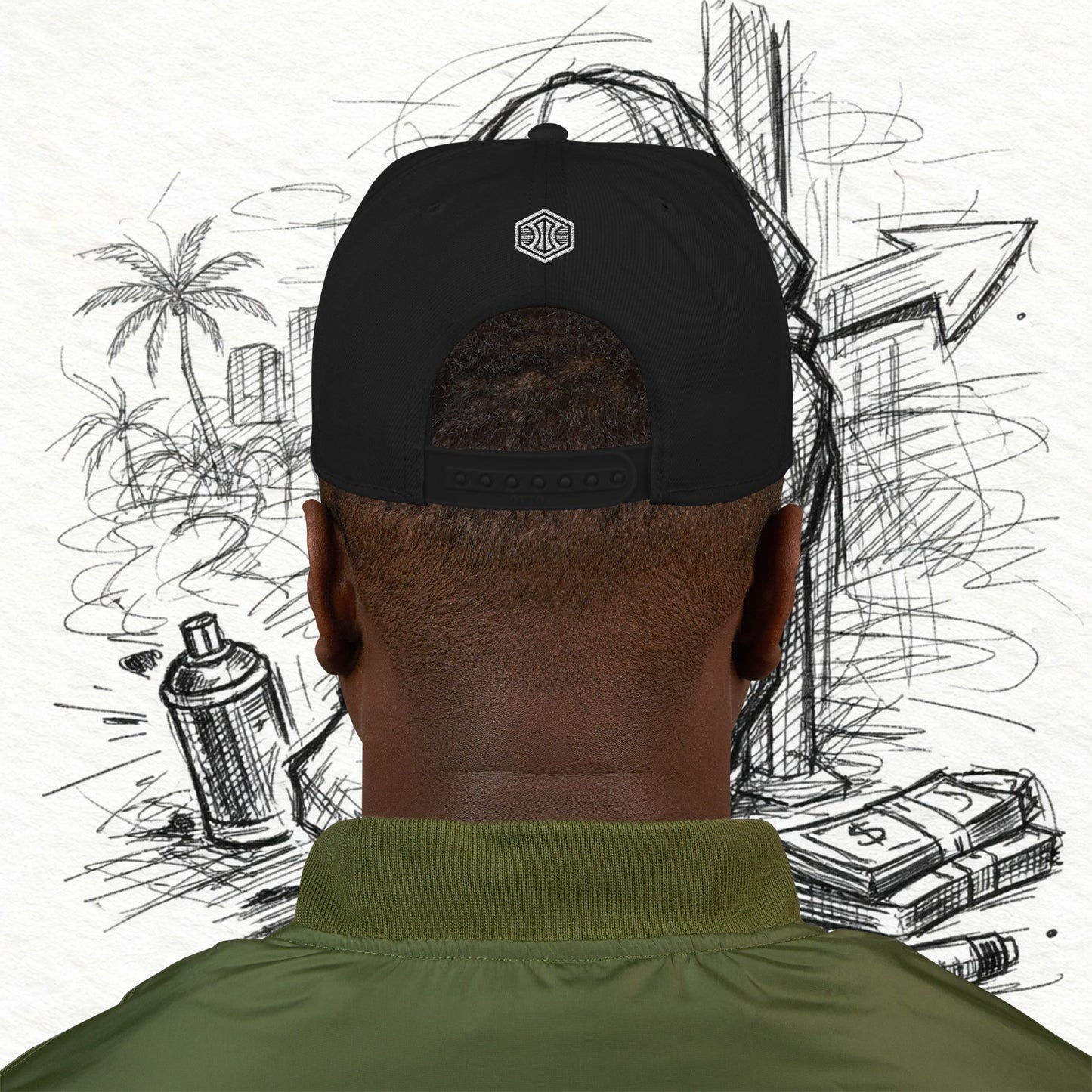 Vibewear "Wild" Snapback (Embroidery)