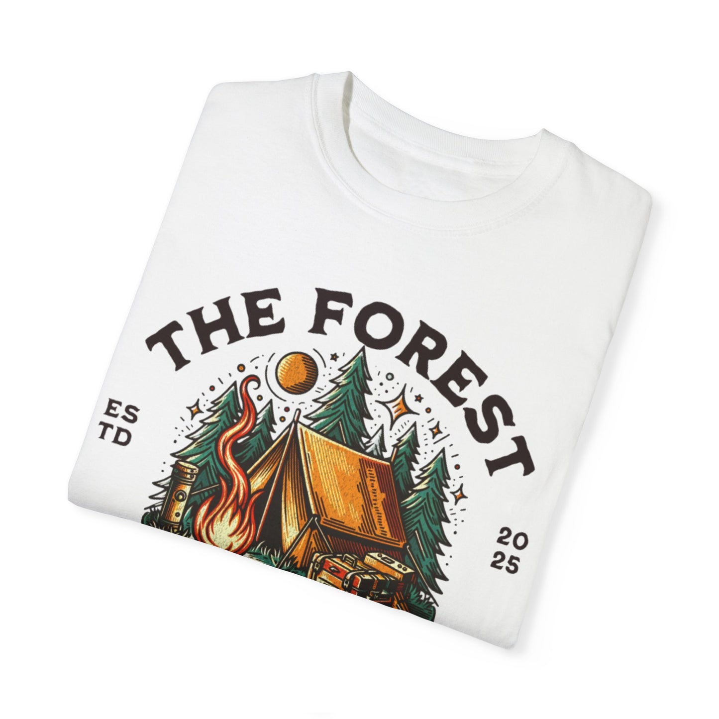 SPIRITS „Forest“ Unisex Garment-Dyed T-shirt