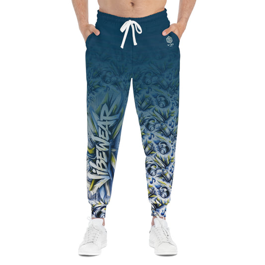 VIBEWEAR - "Easy Vibe" Athletic Joggers (AOP)