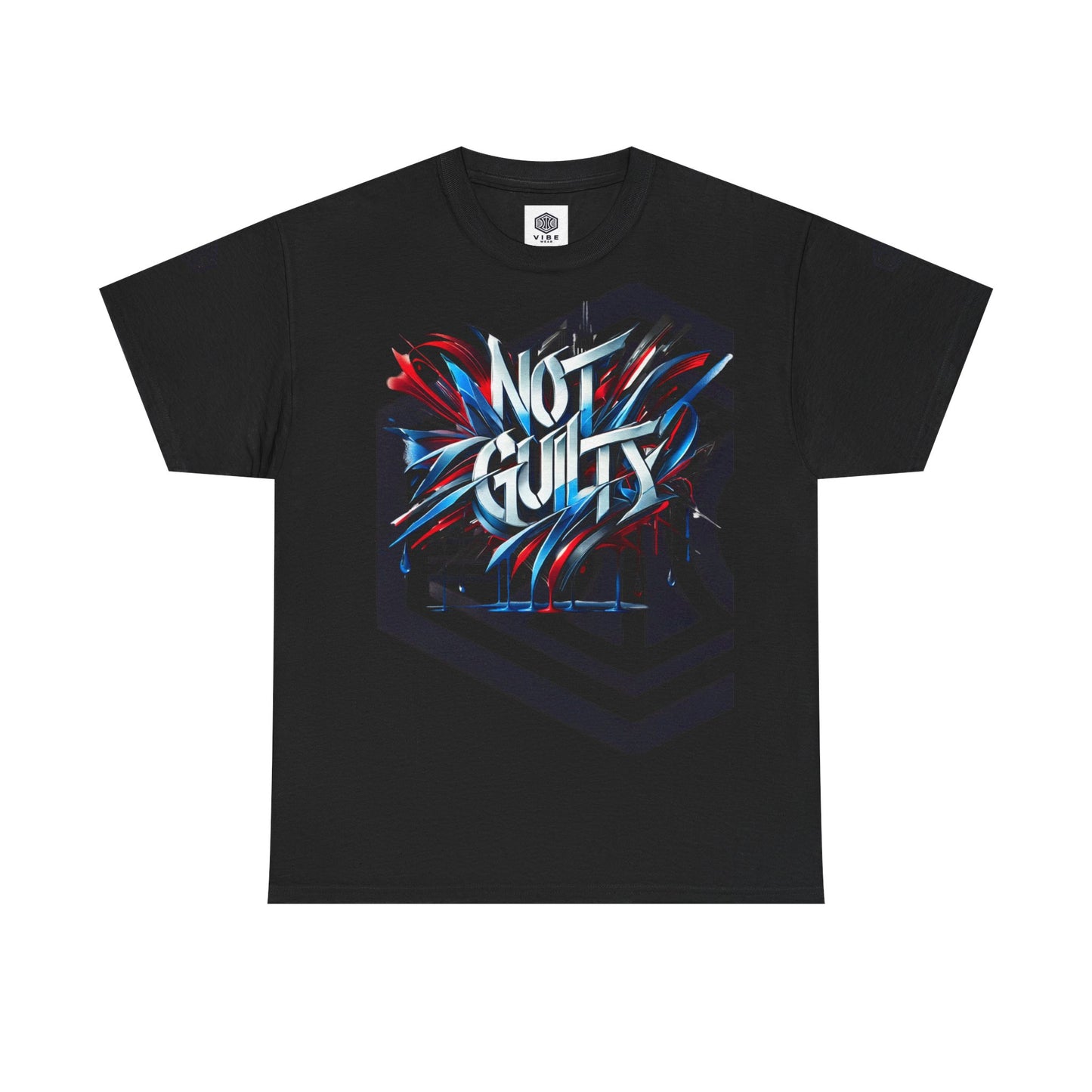 VIBEWEAR "Not Guilty" Unisex Heavy Cotton Tee