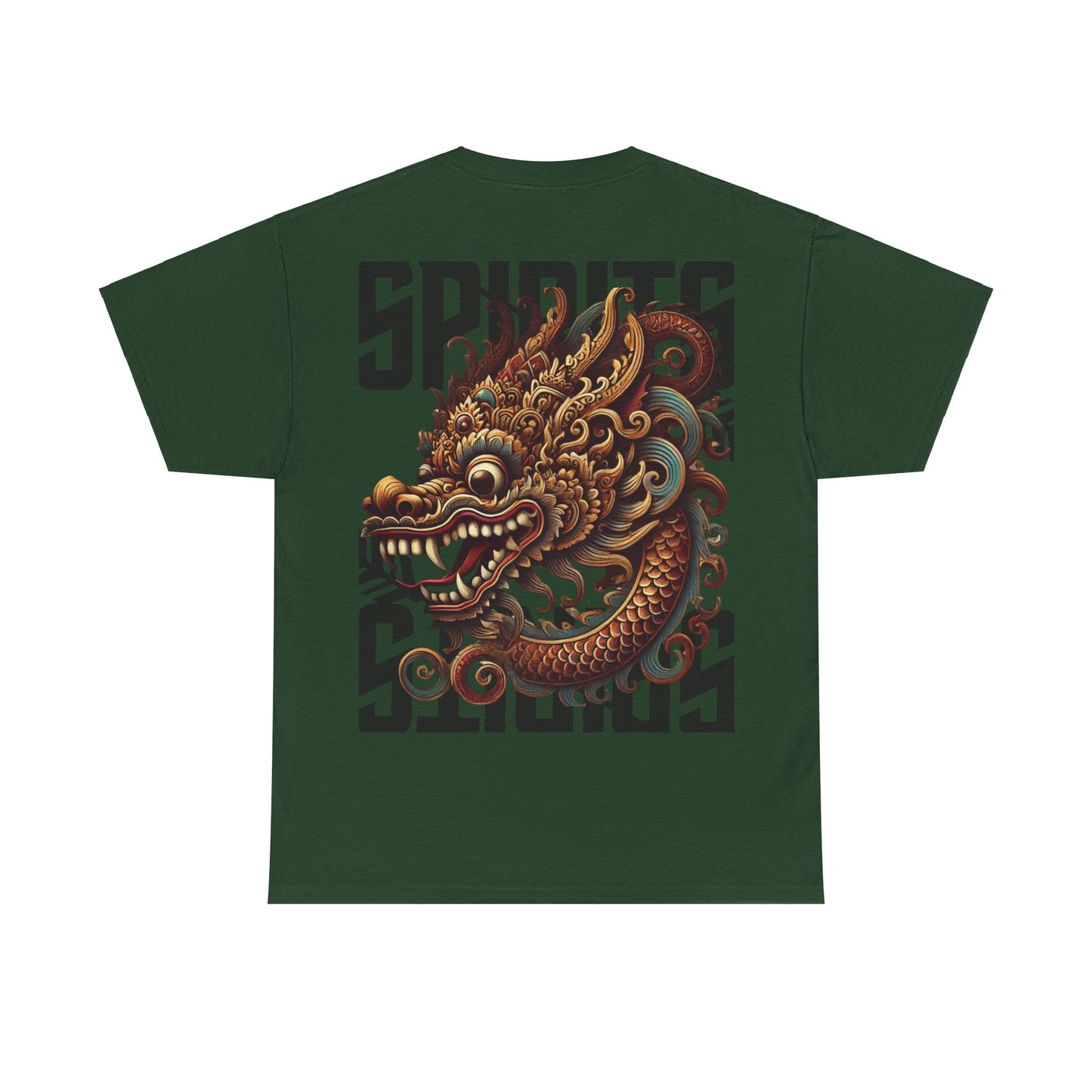 SPIRITS "Shaman DRGN" Unisex Heavy Cotton Tee