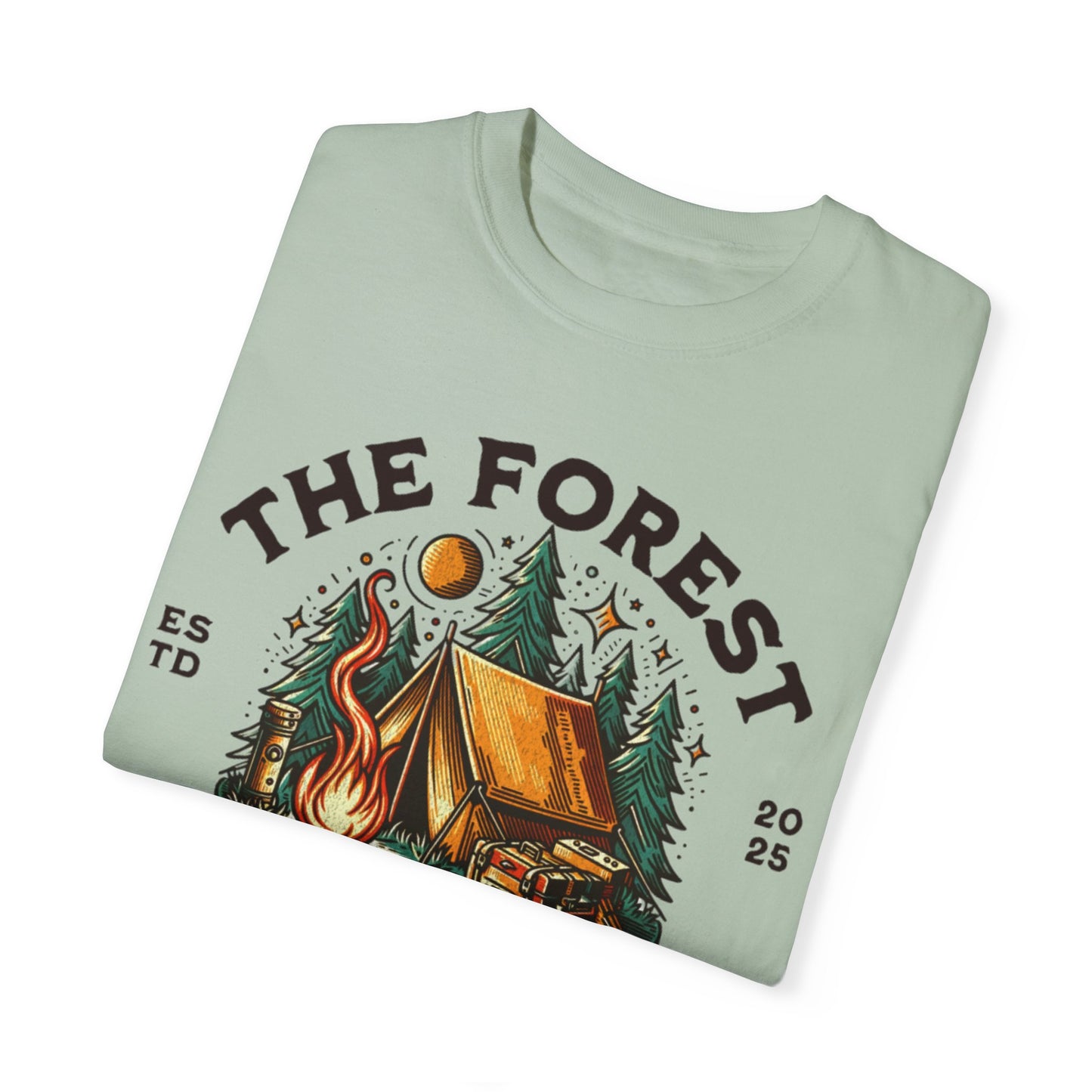 SPIRITS „Forest“ Unisex Garment-Dyed T-shirt