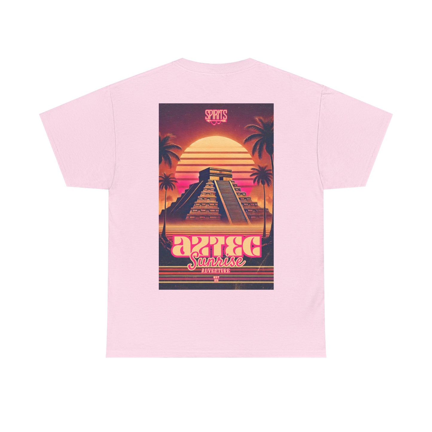 SPIRITS "Aztec Adventure" Unisex Heavy Cotton Tee