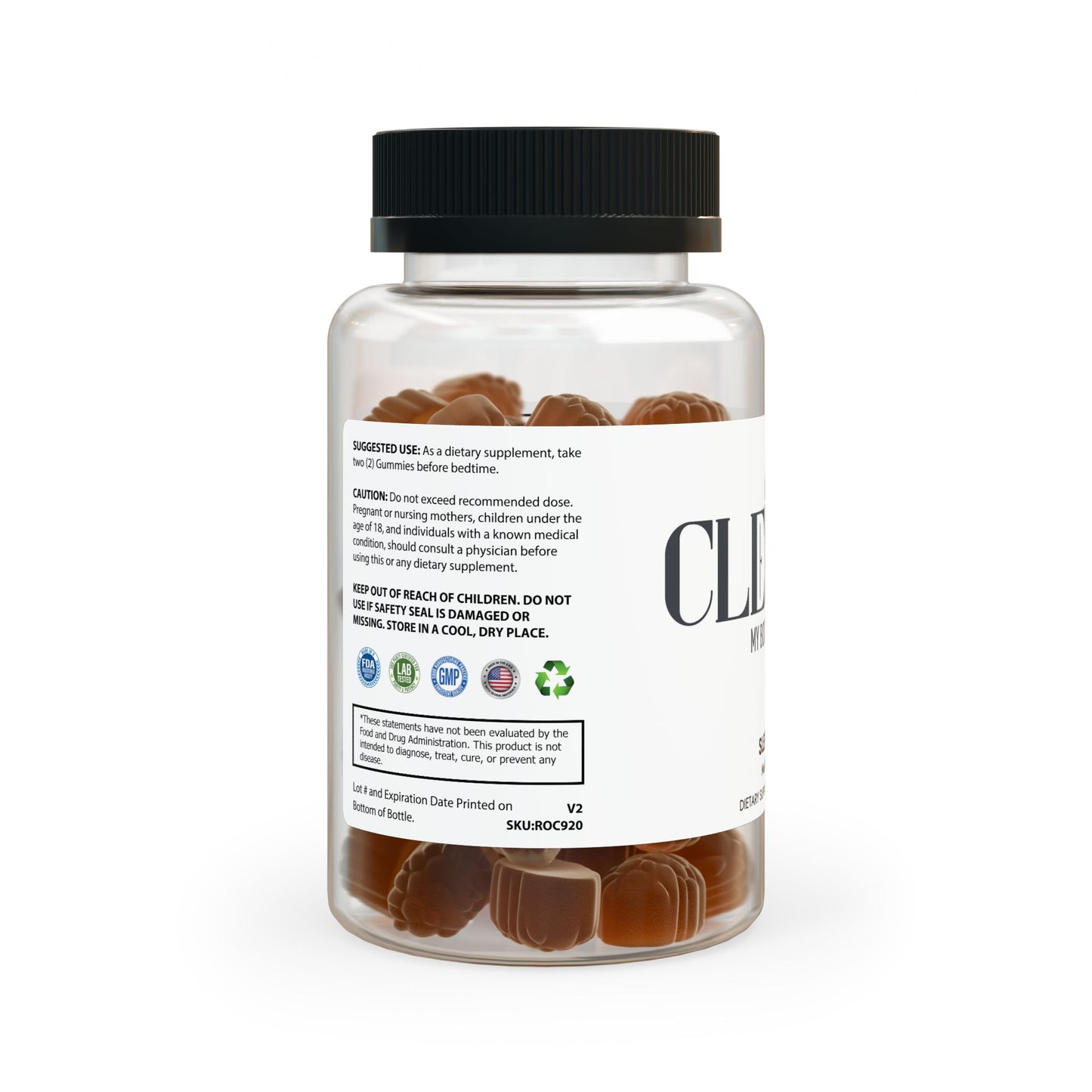 CLERIUM Sleep Well Gummies (60 Gummies)