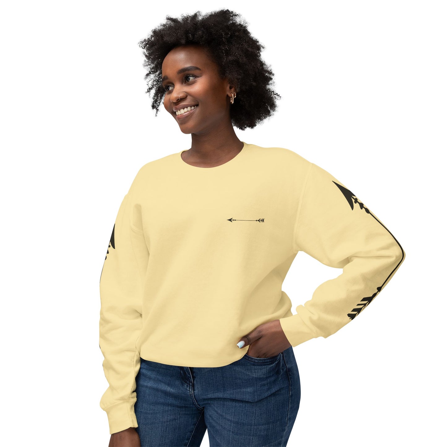 SPIRITS "Arrow" Unisex Lightweight Crewneck Sweatshirt