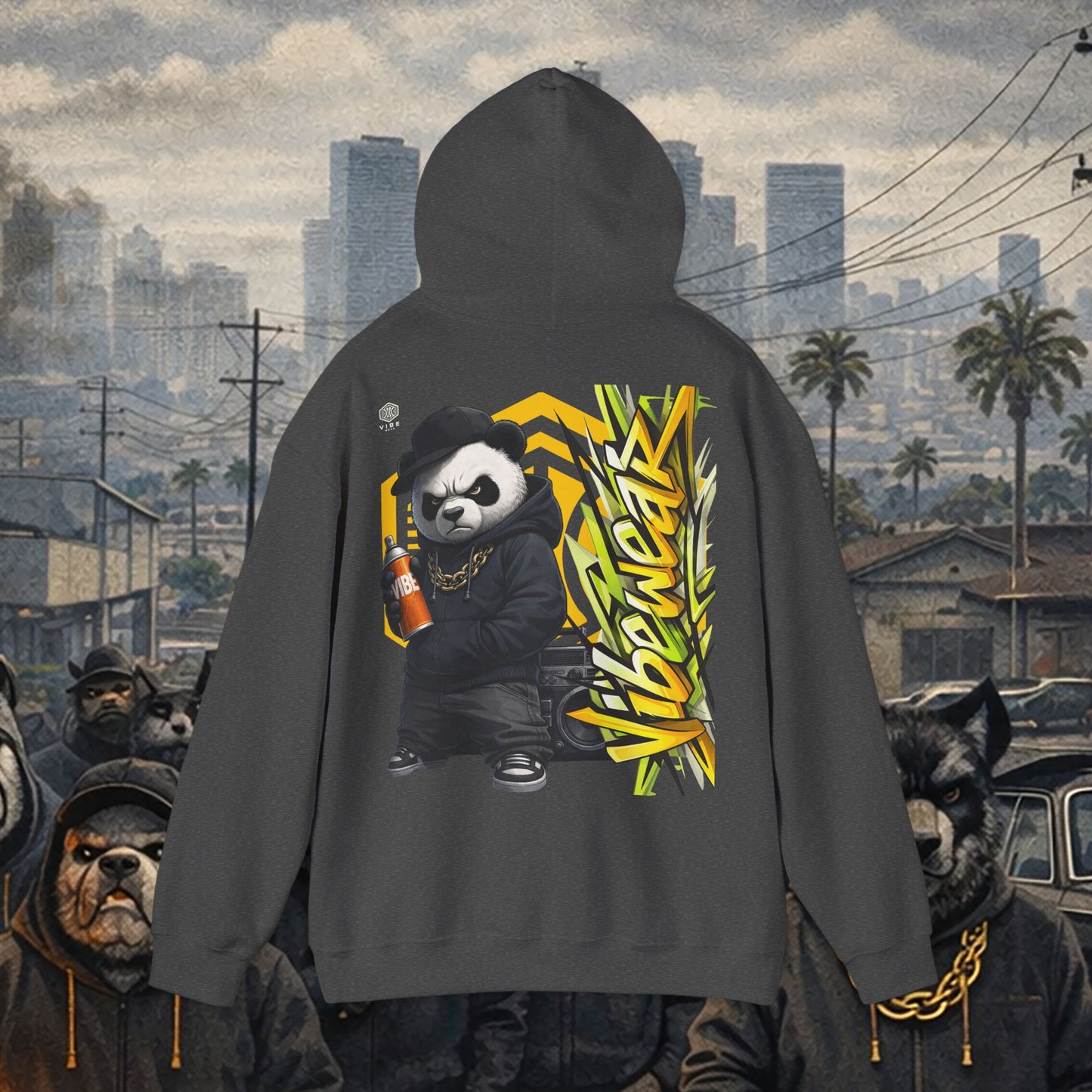VIBEWEAR -  "HOOD VIBES ONLY" Unisex Heavy Blend™ Hooded Sweatshirt