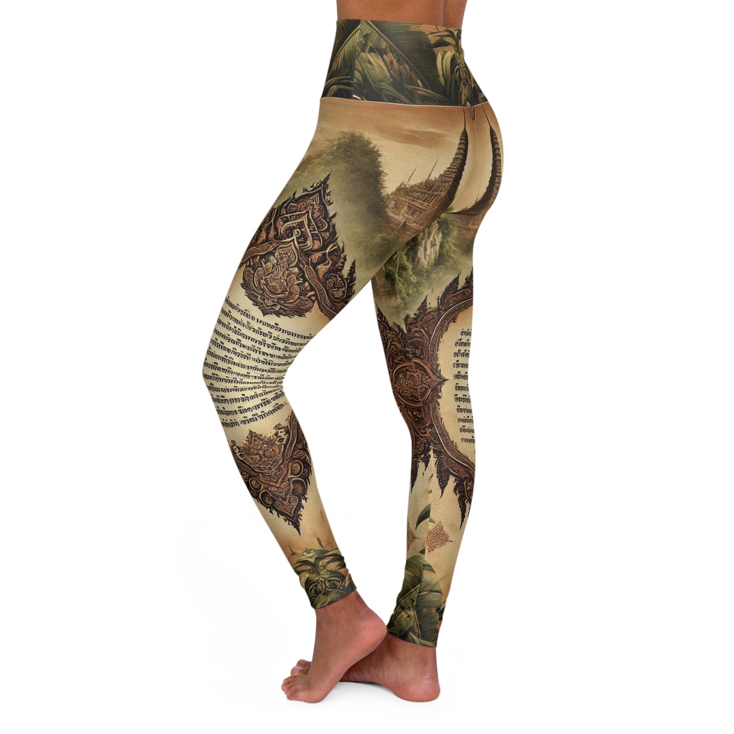 SPIRITS "Seven Eleven" High Waisted Yoga Leggings (AOP)