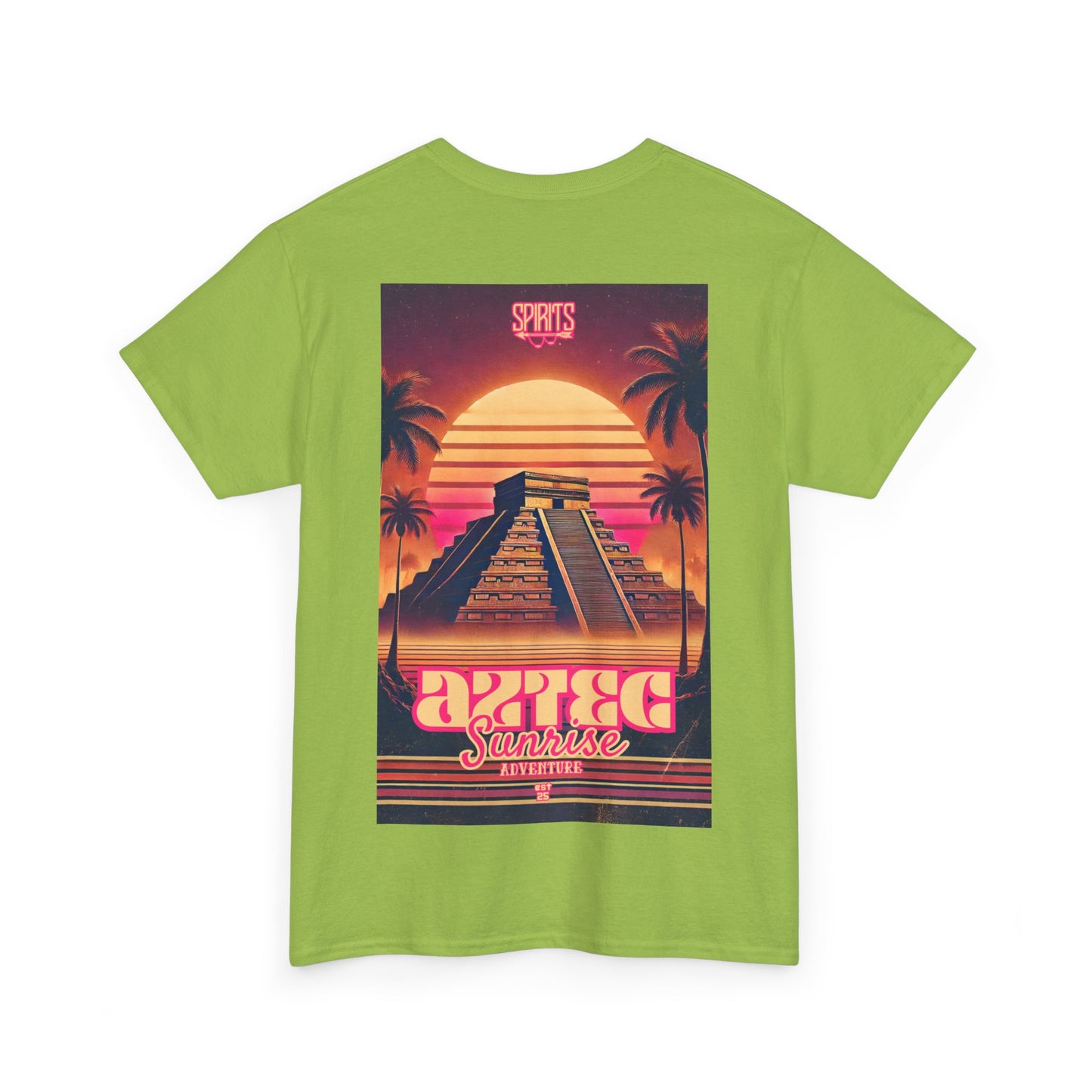 SPIRITS "Aztec Adventure" Unisex Heavy Cotton Tee