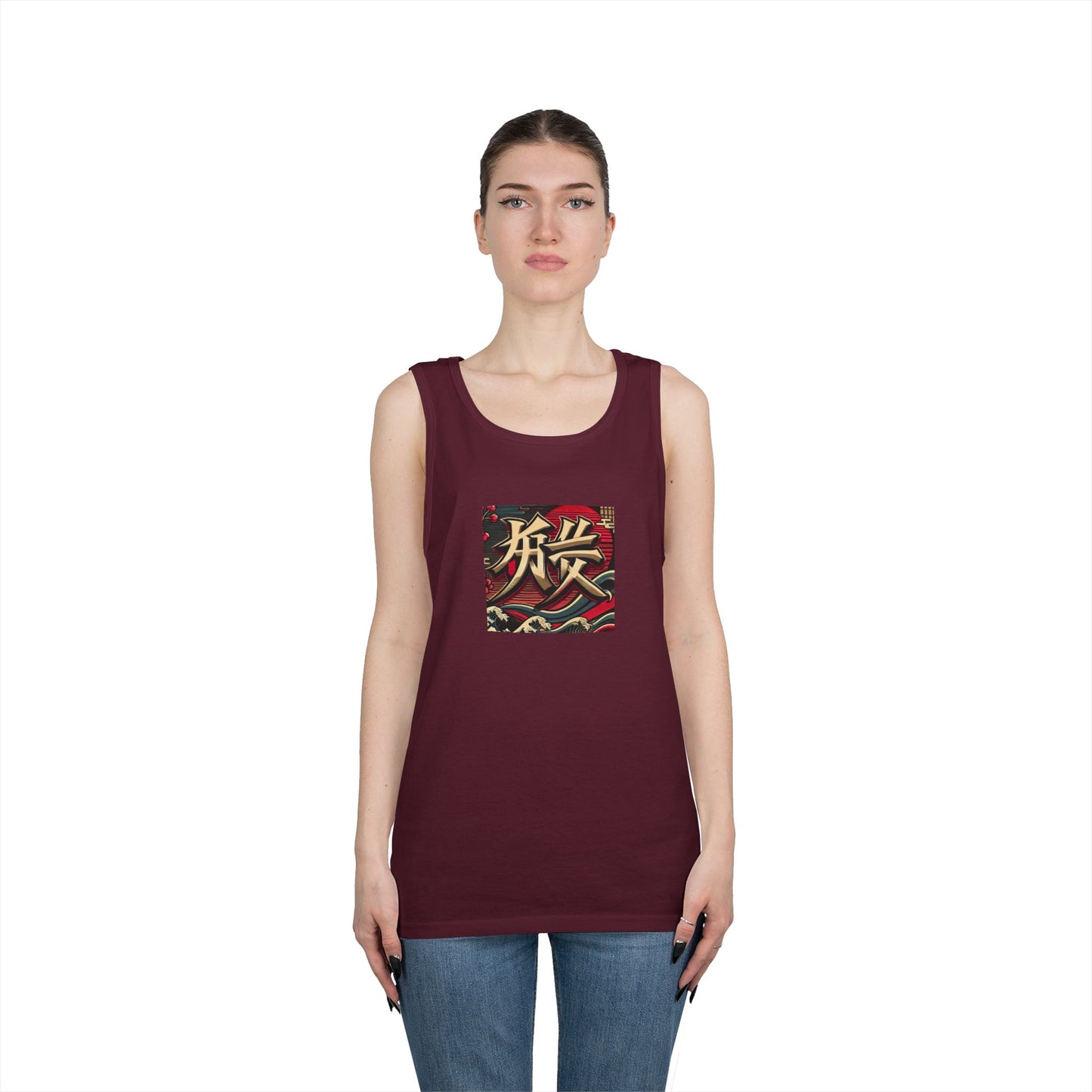 SPIRITS "Japanese" Unisex Heavy Cotton Tank Top