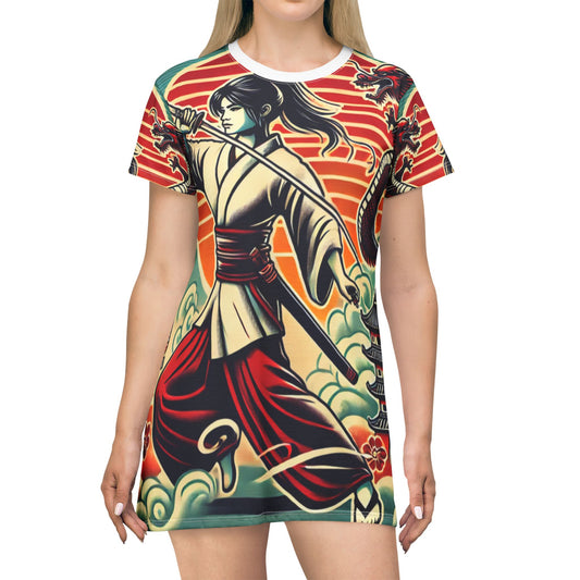 SPIRITS "Mastery" T-Shirt Dress (AOP)