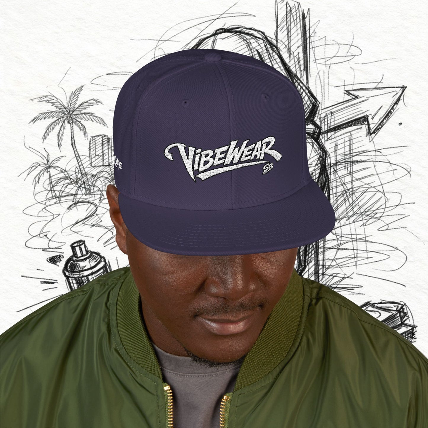 Vibewear "Wild" Snapback (Embroidery)