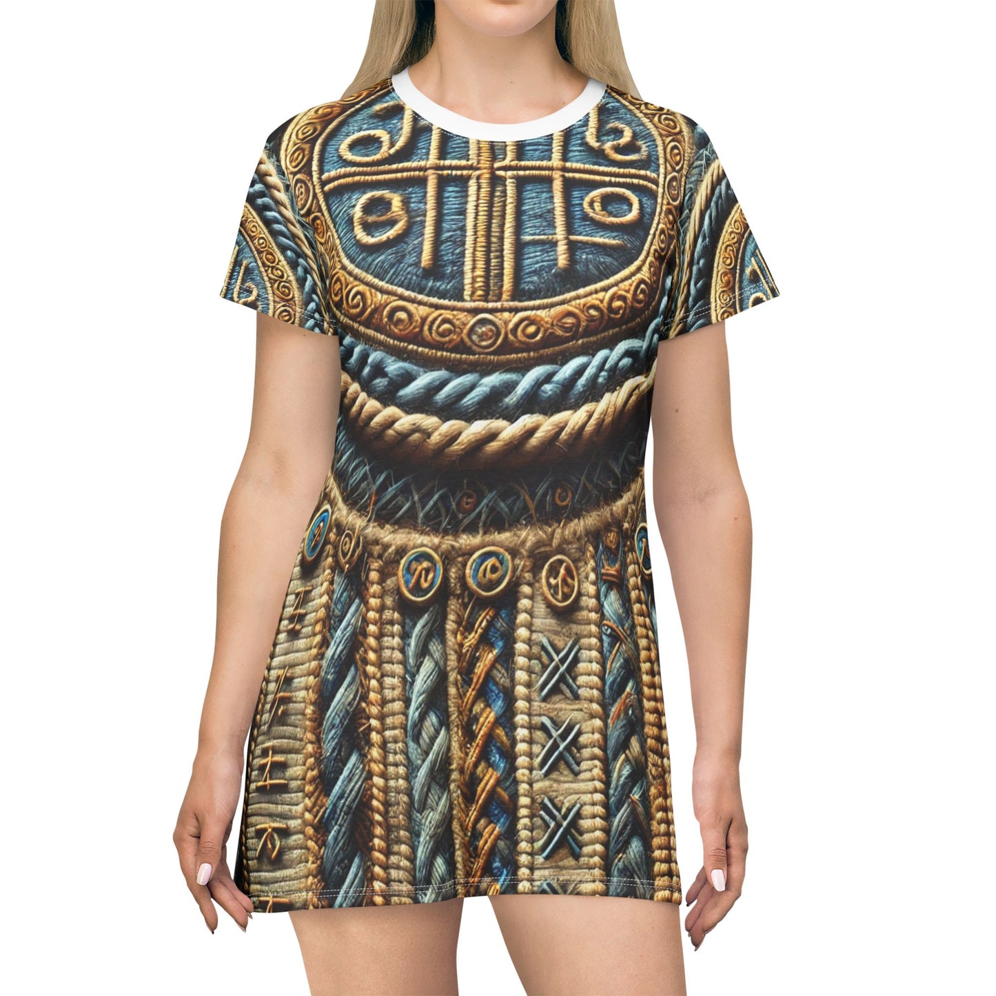 SPIRITS "Queen of Mist" T-Shirt Dress (AOP)