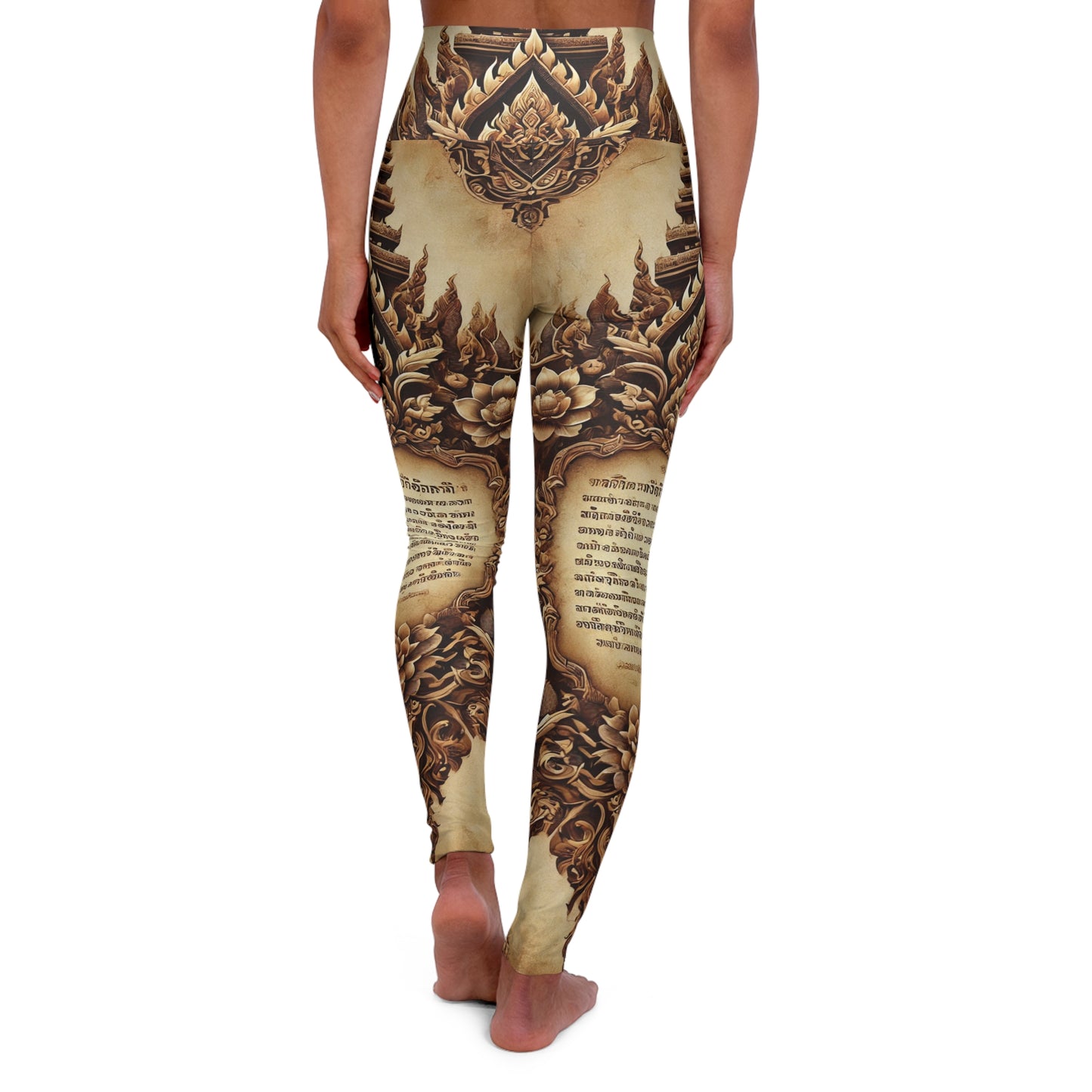 SPIRITS "Sanctuary" High Waisted Yoga Leggings (AOP)