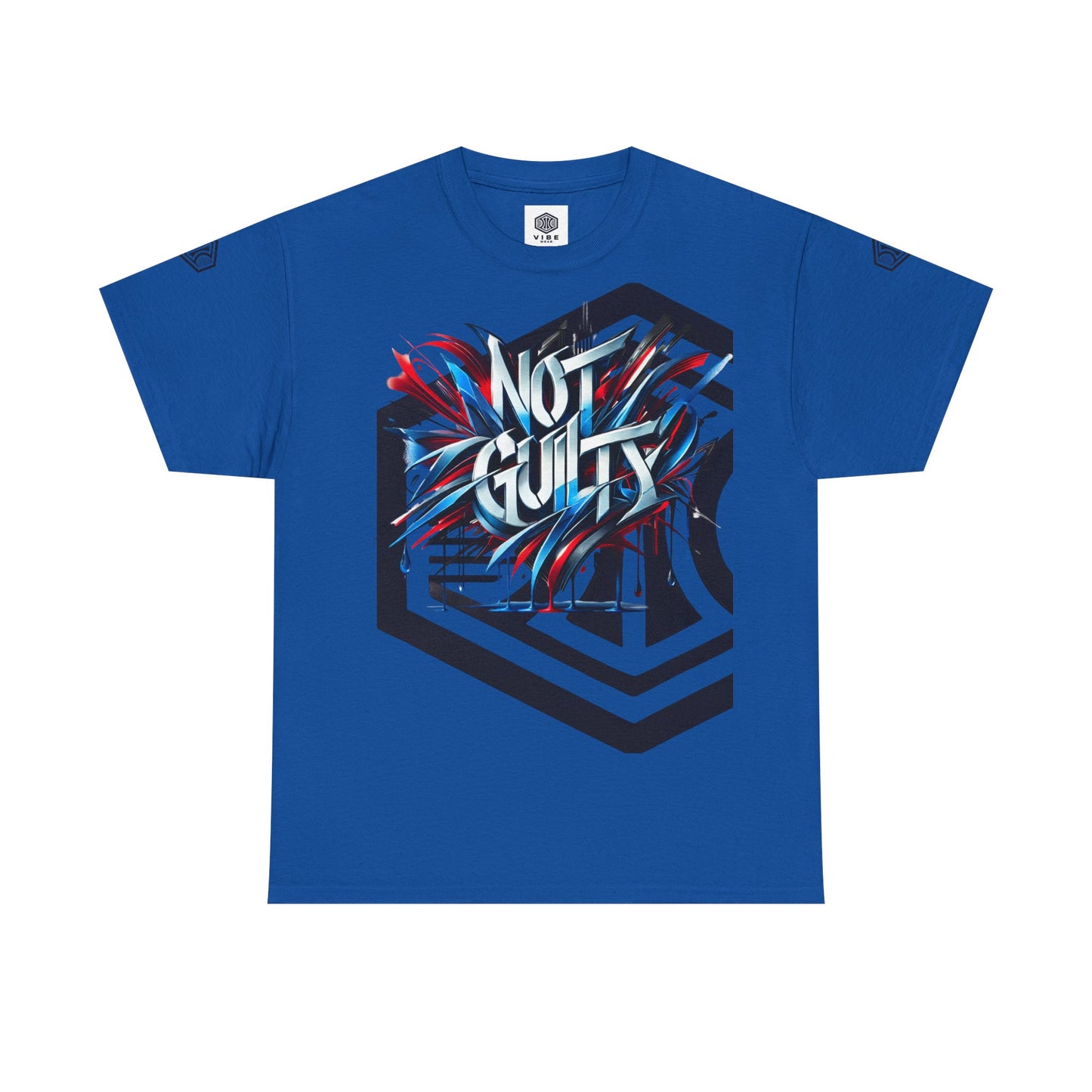 VIBEWEAR "Not Guilty" Unisex Heavy Cotton Tee