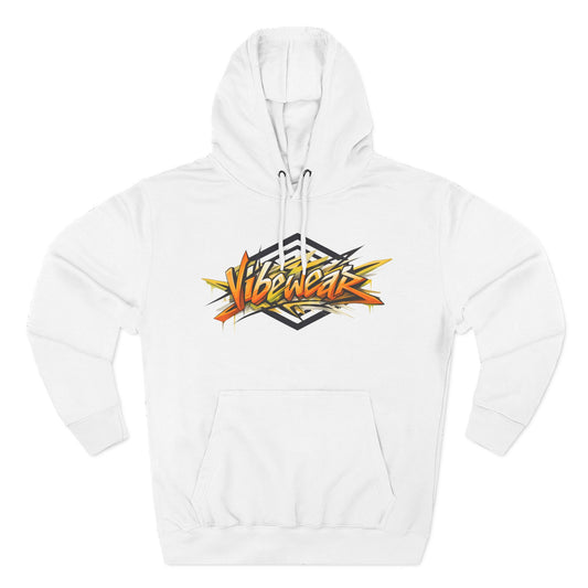 VIBE WEAR -  "BRUH" Three-Panel Fleece Hoodie