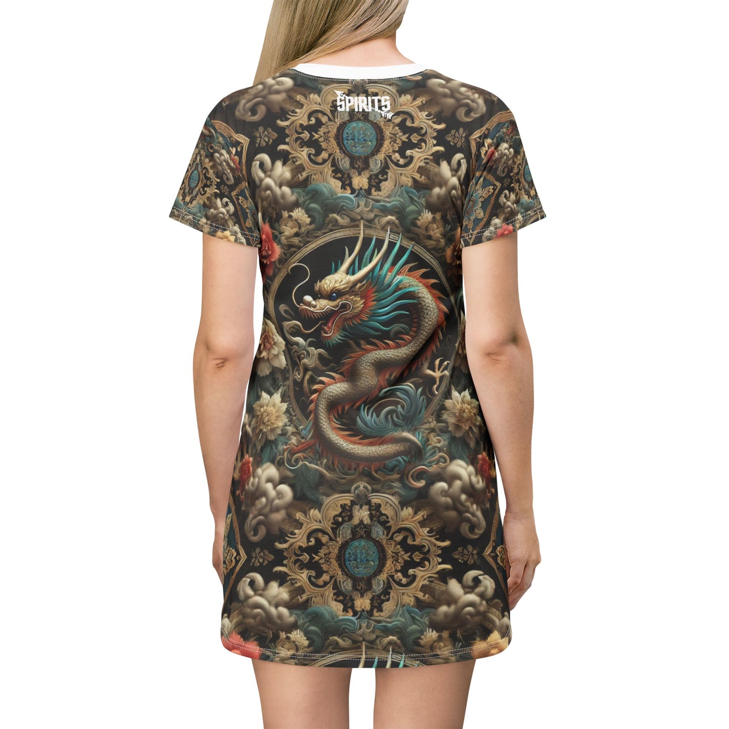 SPIRITS "DragonForce" T-Shirt Dress (AOP)