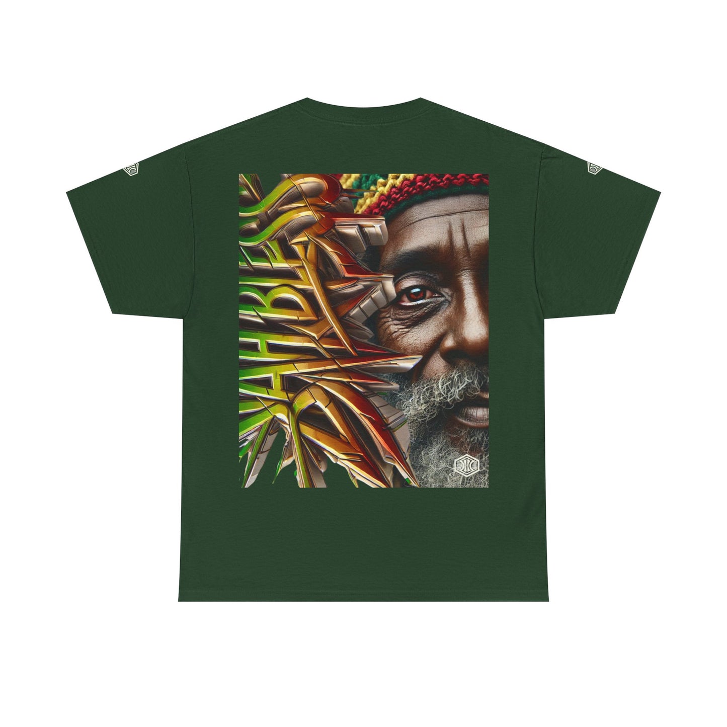 VIBEWEAR "Jah Bless" Unisex Heavy Cotton Tee