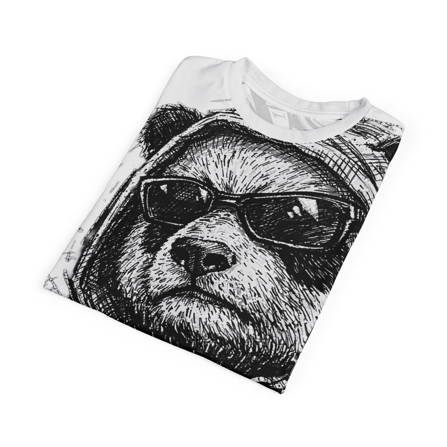 VIBEWEAR - "Attitude" Unisex Cut & Sew Tee (AOP)