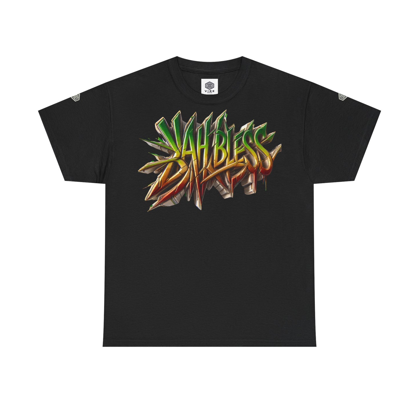 VIBEWEAR "Jah Bless" Unisex Heavy Cotton Tee