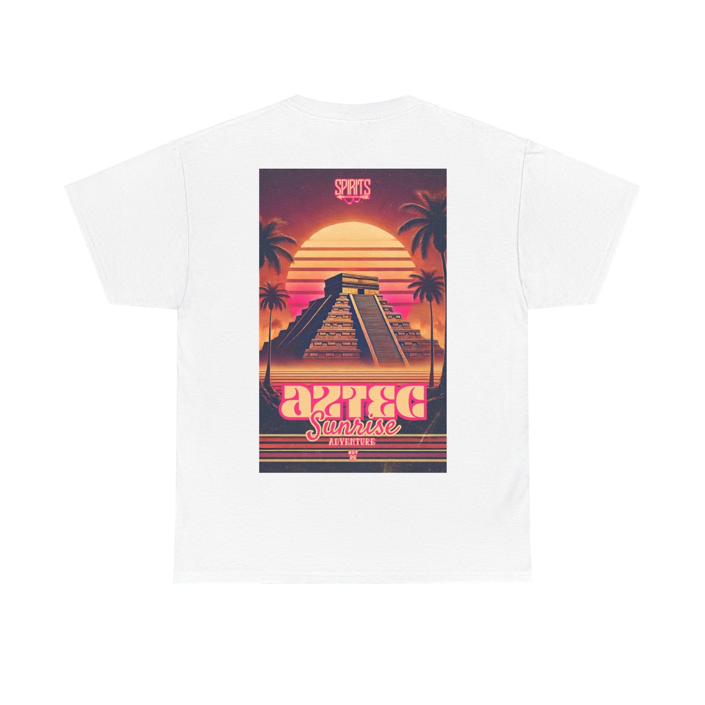 SPIRITS "Aztec Adventure" Unisex Heavy Cotton Tee