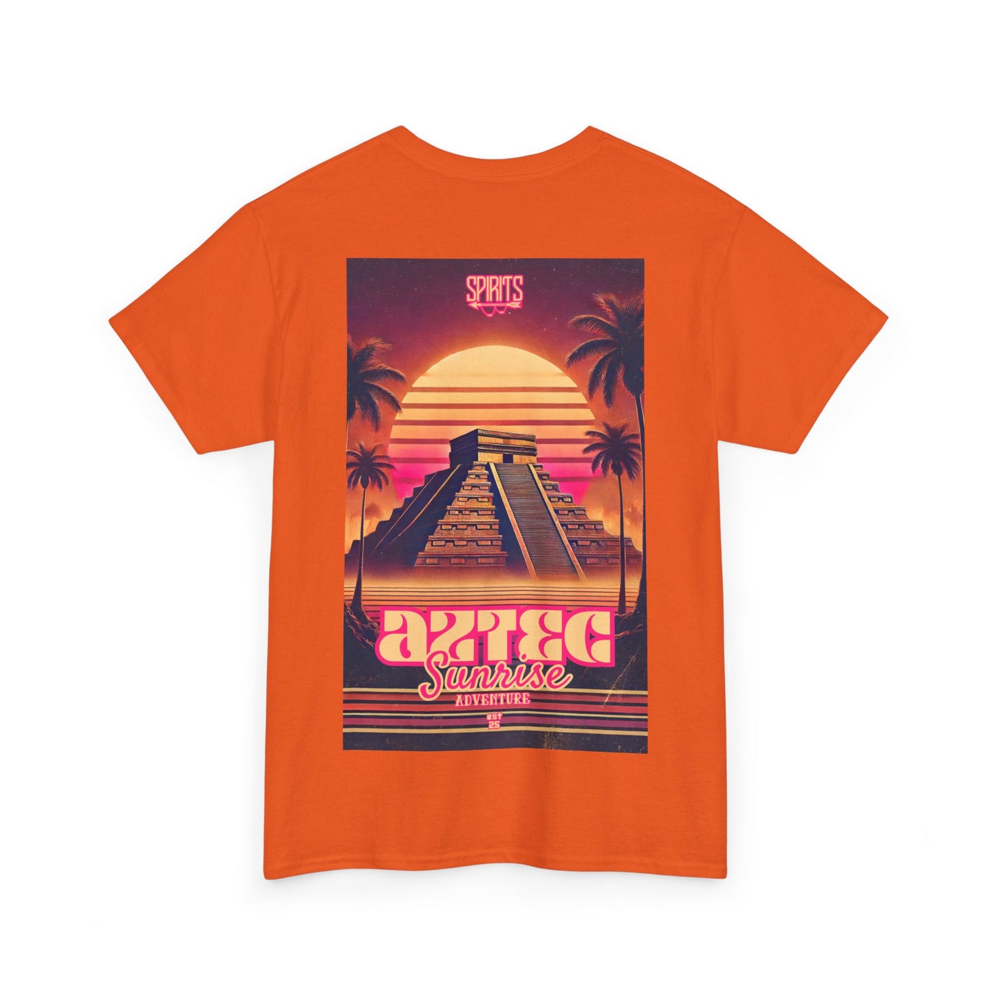 SPIRITS "Aztec Adventure" Unisex Heavy Cotton Tee