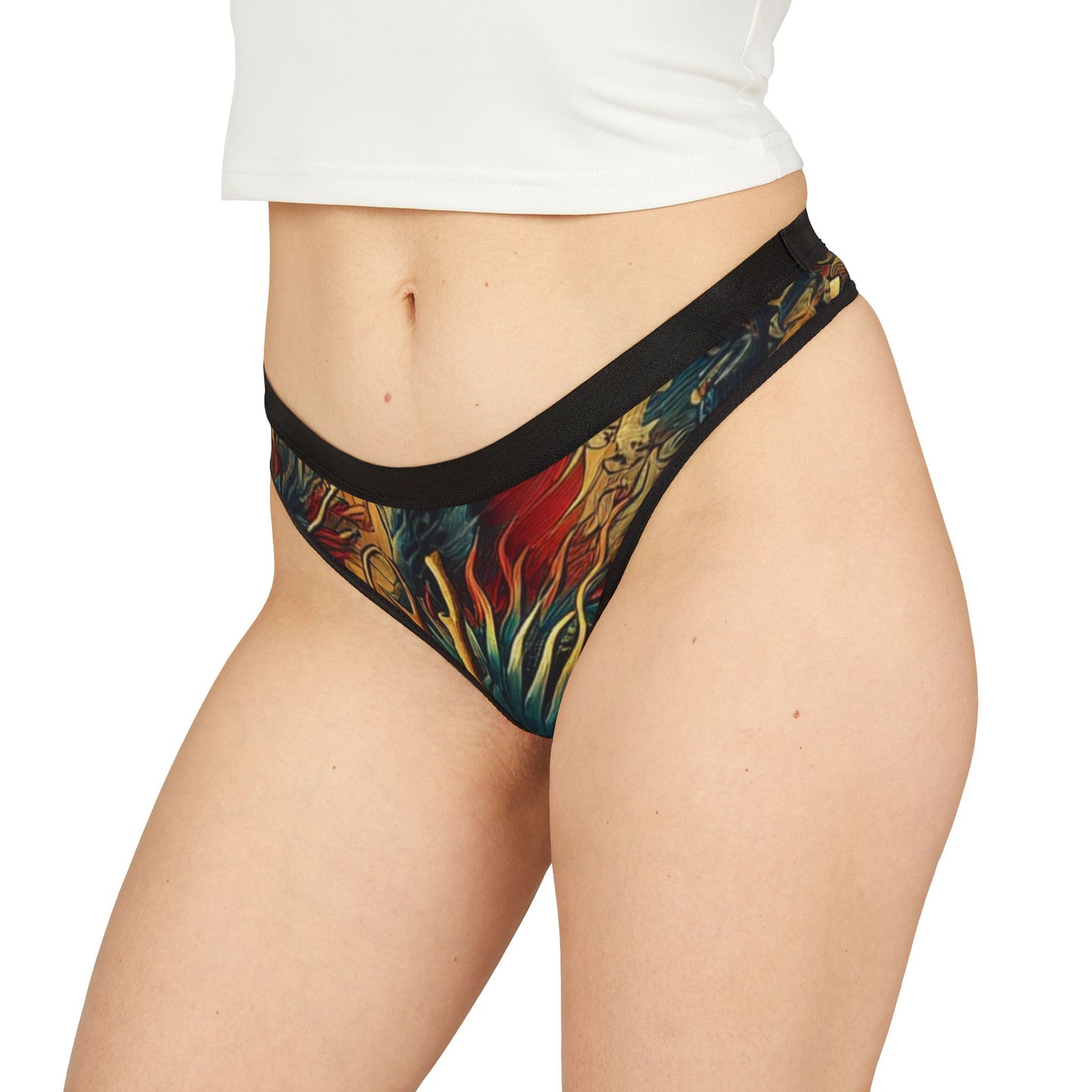 SPIRITS "Guru" Women's Thongs (AOP)