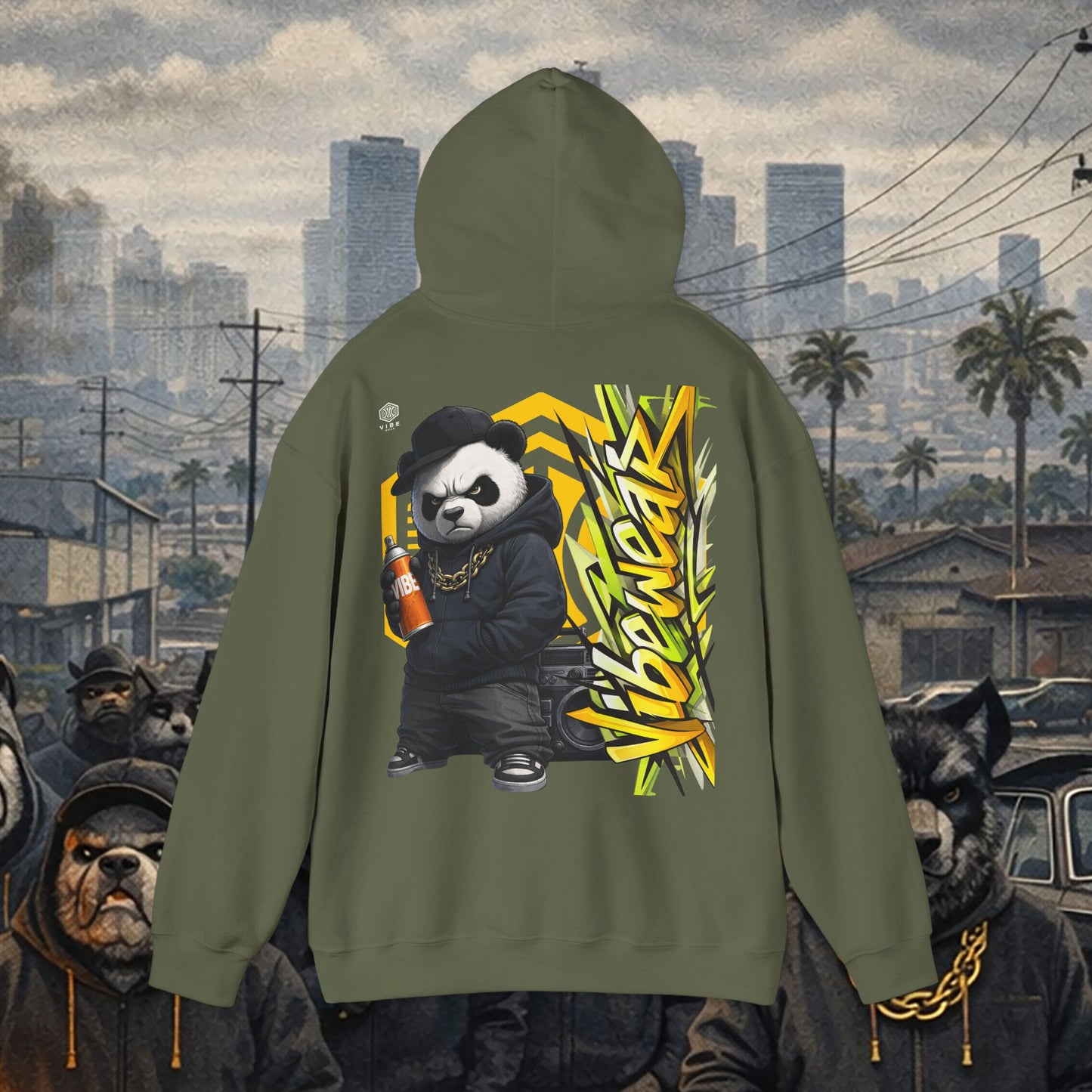 VIBEWEAR -  "HOOD VIBES ONLY" Unisex Heavy Blend™ Hooded Sweatshirt