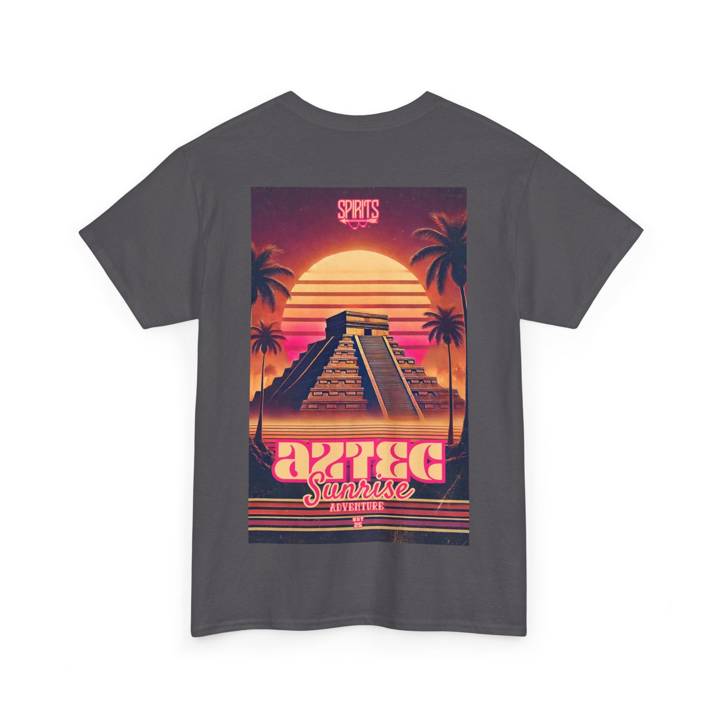 SPIRITS "Aztec Adventure" Unisex Heavy Cotton Tee