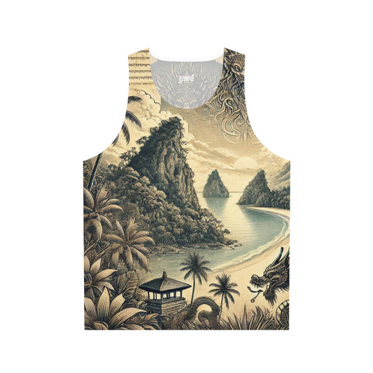 SPIRITS "Calm Garden" Unisex Tank Top (AOP)