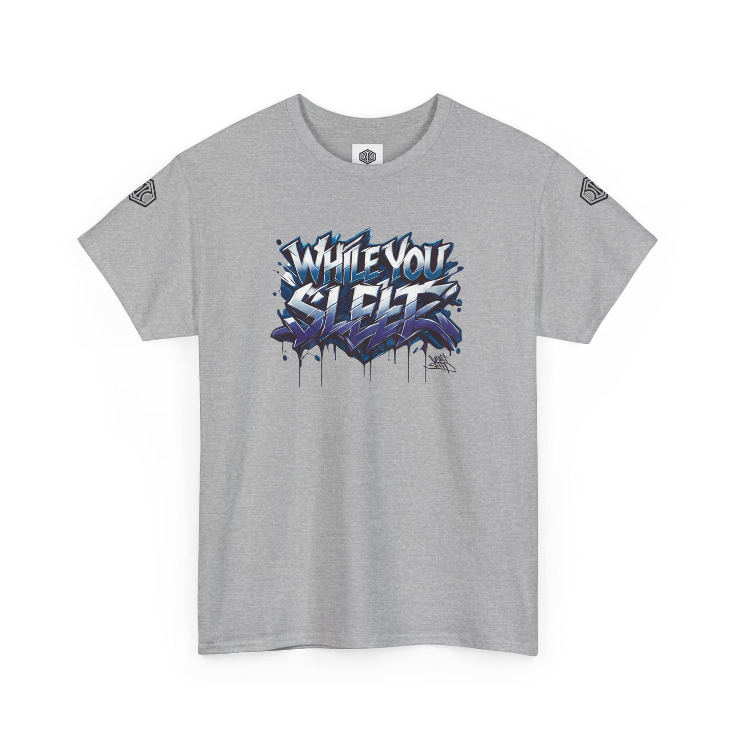 VIBEWEAR "while you sleep" Unisex Heavy Cotton Tee