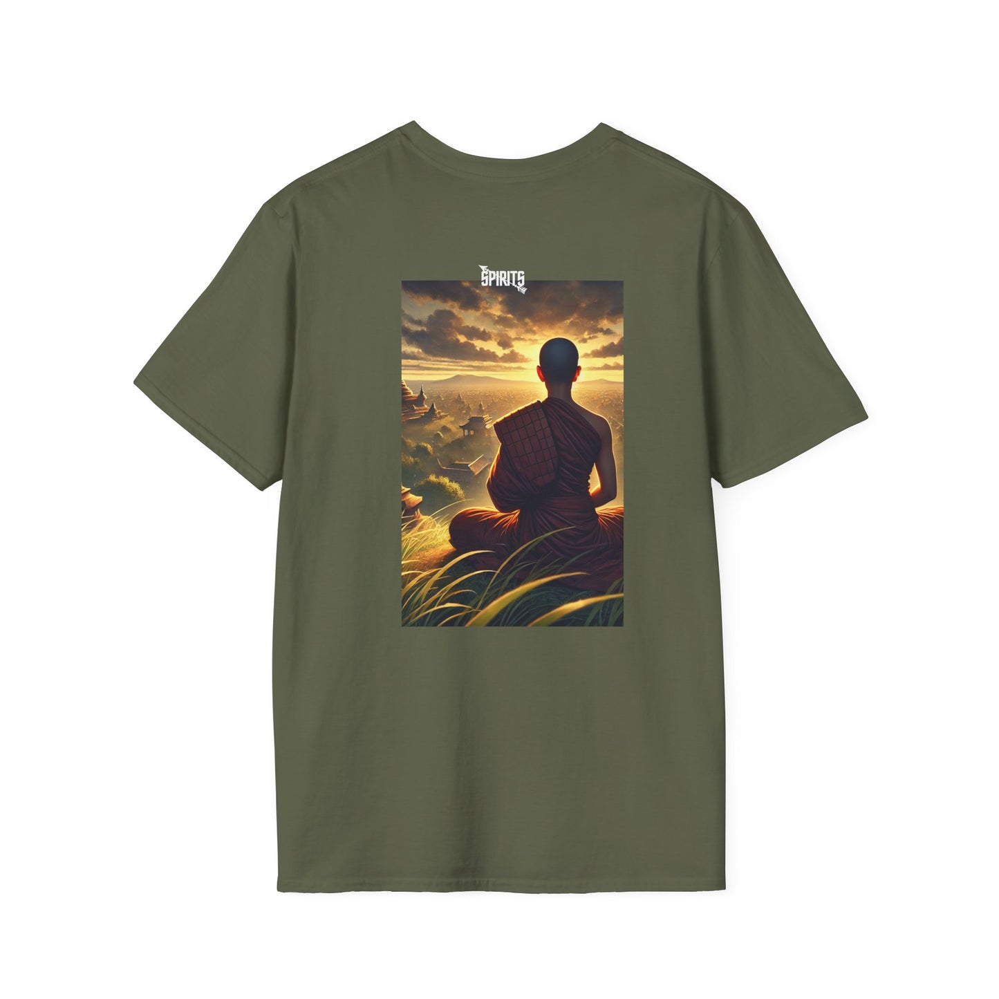 SPIRITS „MONK“ Unisex Softstyle T-Shirt