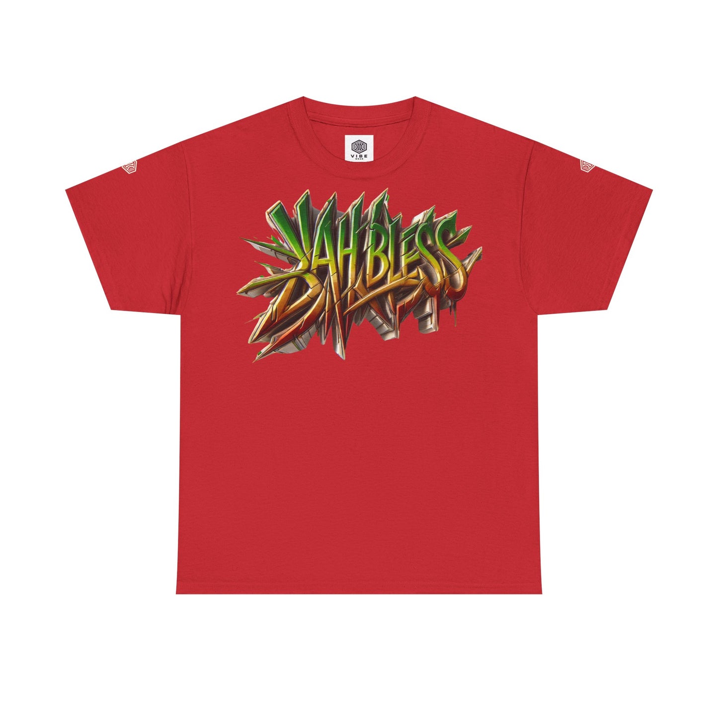 VIBEWEAR "Jah Bless" Unisex Heavy Cotton Tee