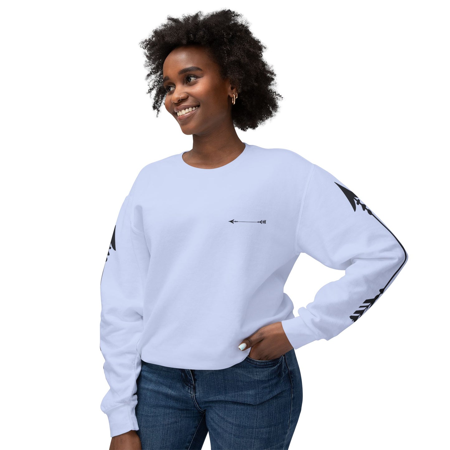 SPIRITS "Arrow" Unisex Lightweight Crewneck Sweatshirt