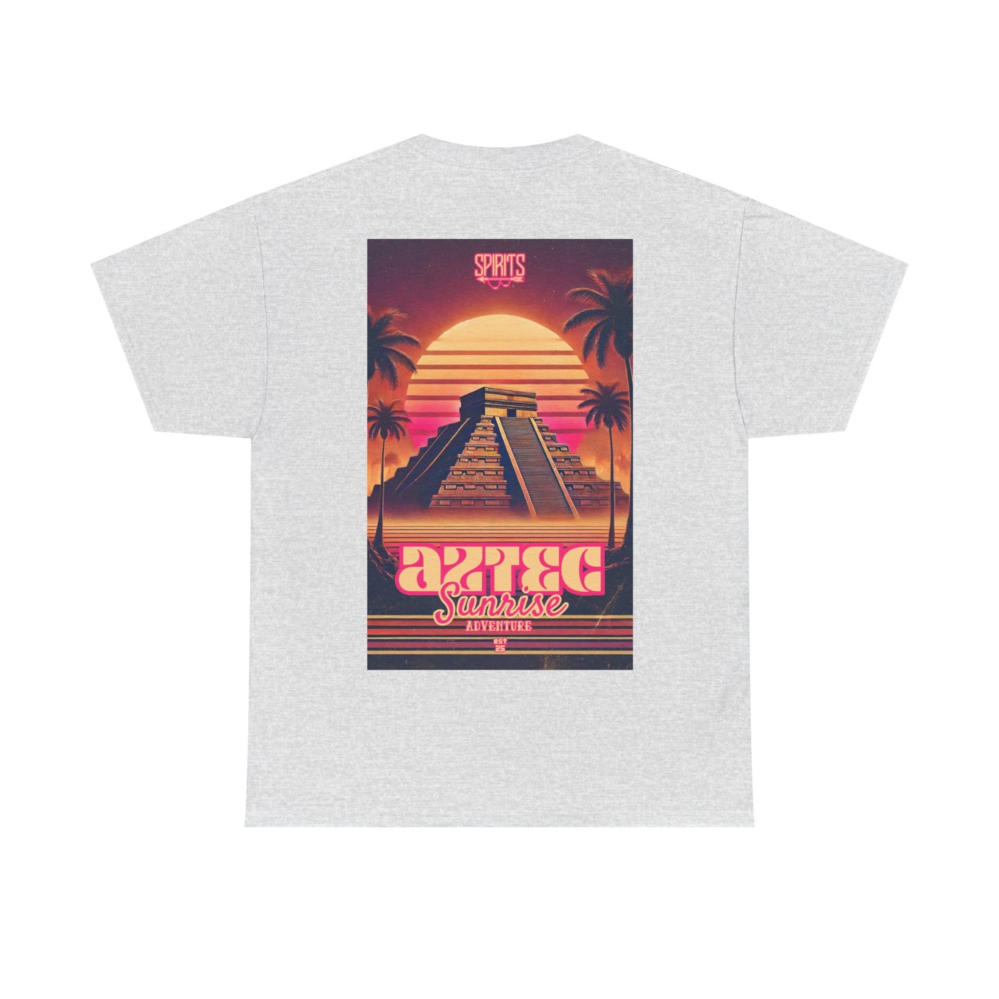 SPIRITS "Aztec Adventure" Unisex Heavy Cotton Tee